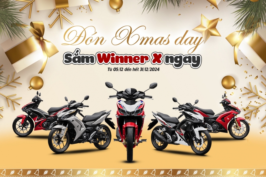 ĐÓN XMAS DAY - SẮM WINNER X NGAY